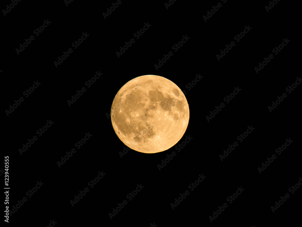 Golden moon