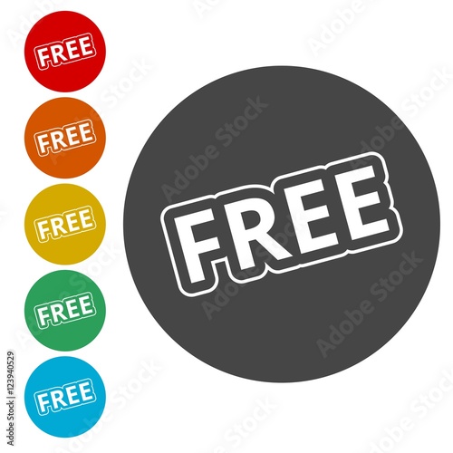 Red sign free 