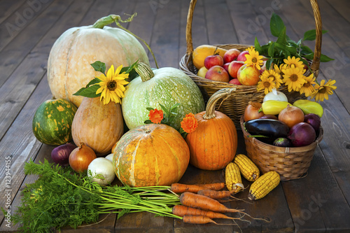 autumn pumpkins