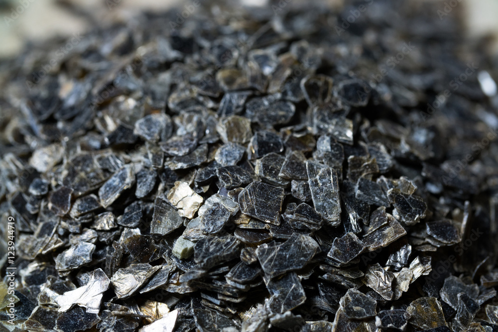 Mineral Vermiculite Samples for Production Raw Mineral Stock Photo ...