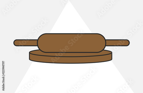 Rolling Pin with Base Roller