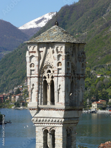 Santa Maria Maddalena church in Ossuccio on Lake Como