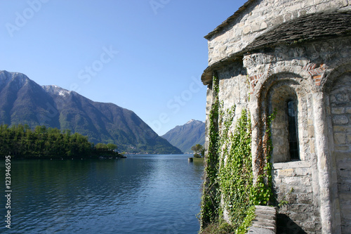 Ossuccio church on Lake Como