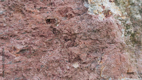 Red Stone texture background Filipowice Tuff make an edgy, yet earthy background for any project.