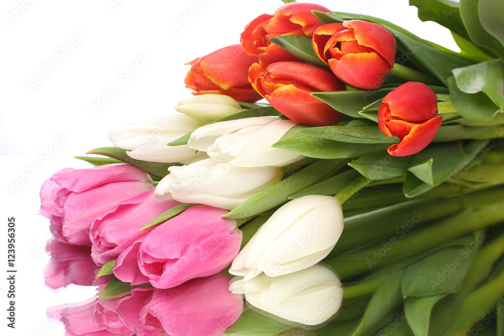 Fresh bouquet of tulips Fresh bouquet of tulips