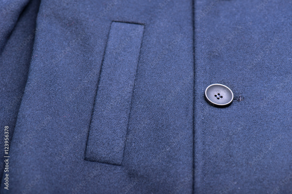 special buttons on the dark blue coat special buttons on the dark blue coat