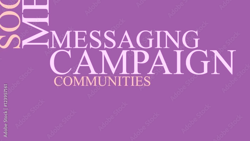 Social media Kinetic Typography Text animation Social media Kinetic Typography Text animation