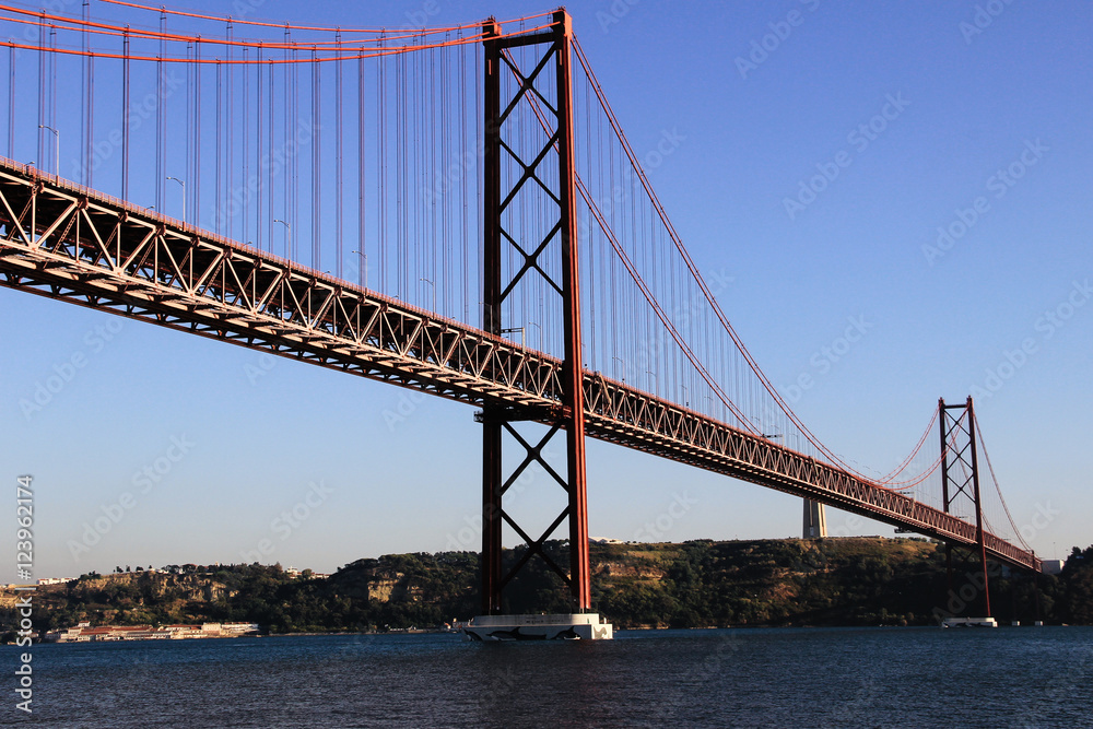 Мост 25 апреля в Лиссабоне