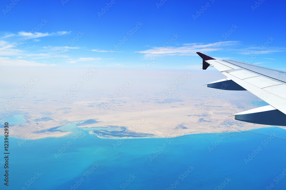 Obraz premium view from the plane