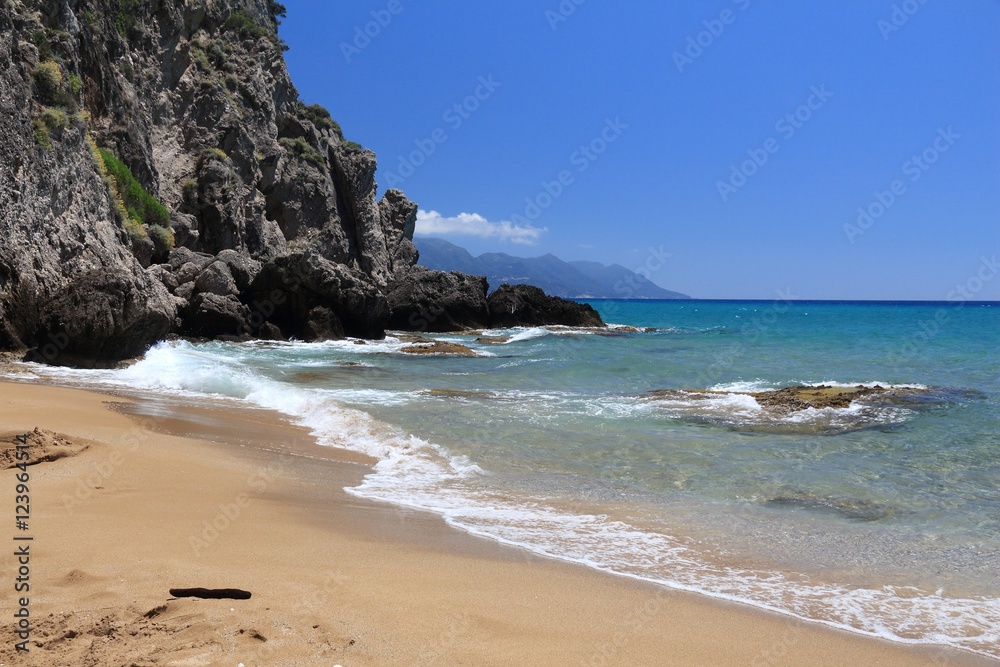 Corfu beach - Myrtiotissa