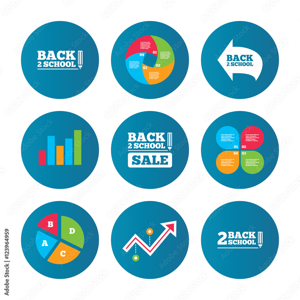 Back to school icons. Studies after the holidays. Back to school icons. Studies after the holidays.