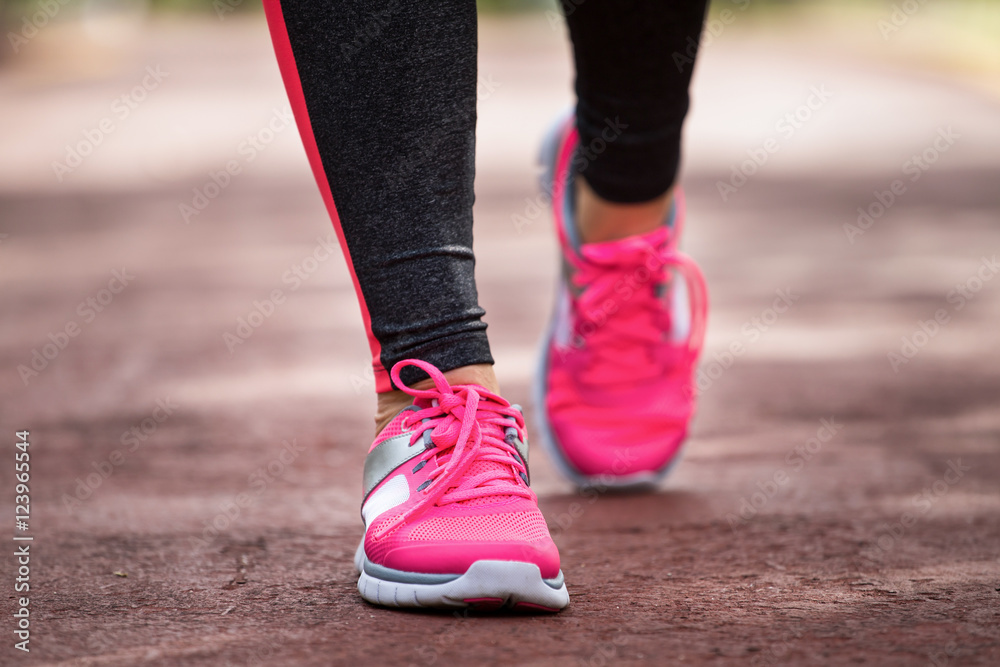 Fitness woman jogging