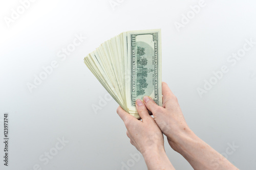 girl said 10000 dollars in hand