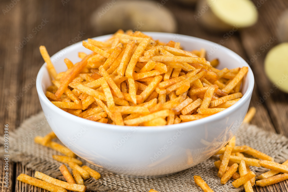 Potato Sticks (close-up shot)