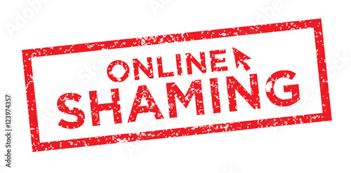 Online or Public Shaming Graphic