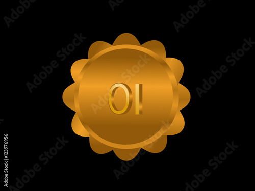 OI Initial Logo for your startup venture