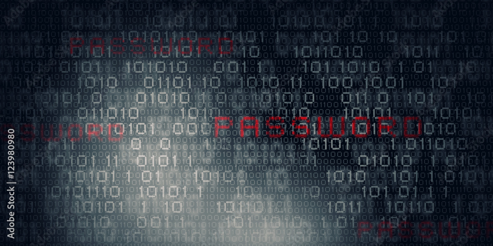 Obraz premium Protect your information . Mixed media