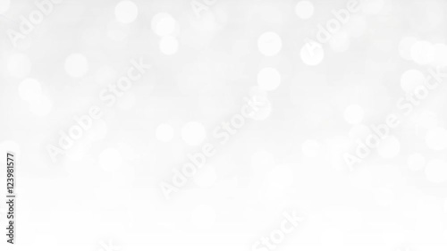 White Glitter Bokeh Lights