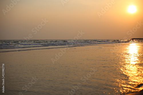 Beach and Sunsets in Rayong at Thailand