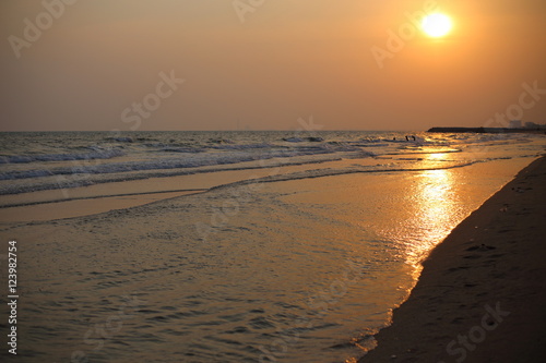 Beach and Sunsets in Rayong at Thailand