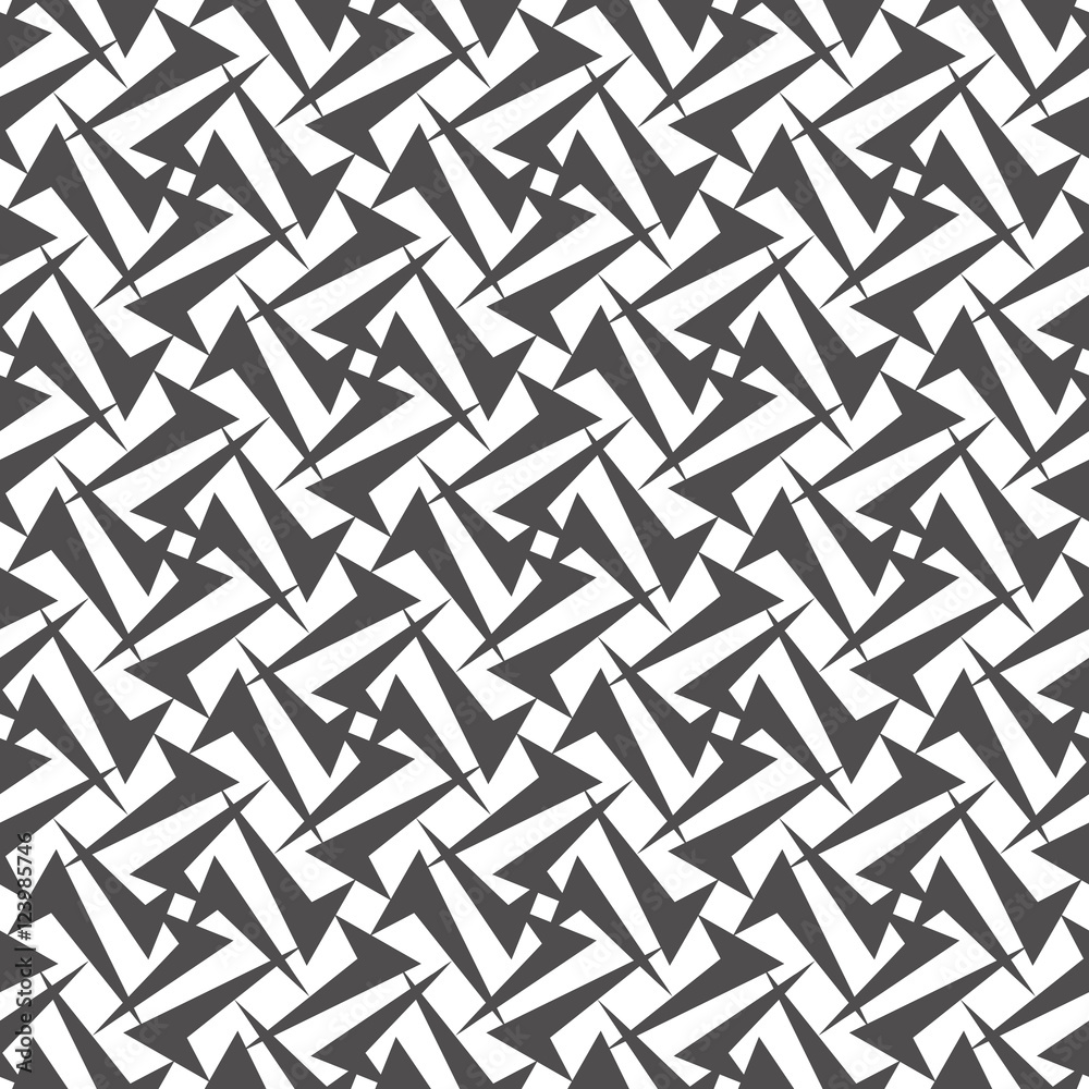 Abstract seamless pattern. Geometrical background.