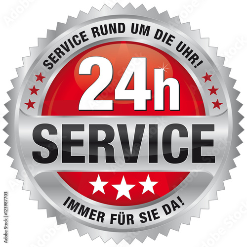 24h Service - Service rund um die Uhr! Immer für Sie da!