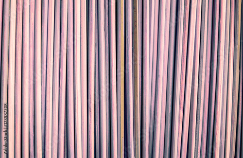 Bamboo sticks background.pastel colors 