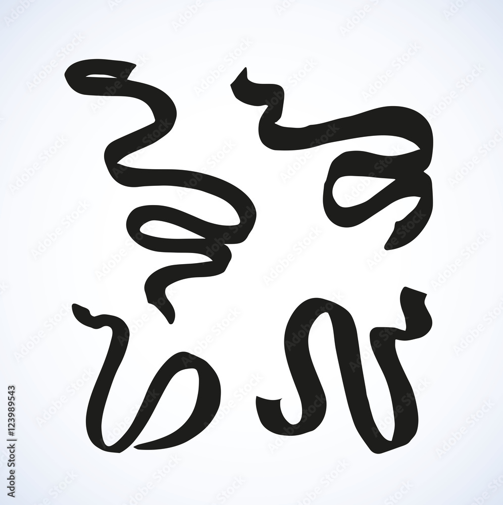 Obraz premium Tape. Vector drawing