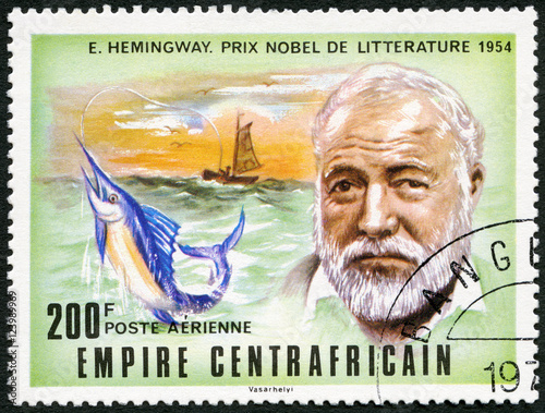CAR - 1977: shows Ernest Hemingway (1899-1961) photo