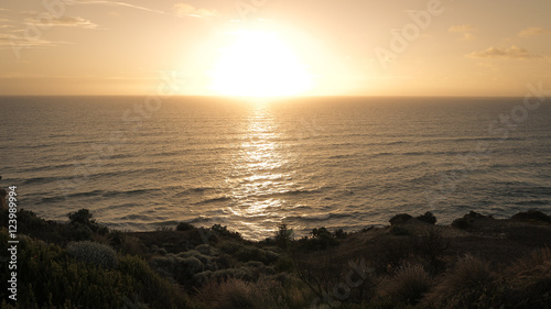 Sonnenuntergang an den Twelve Apostles in Victoria  Great Ocean Road in Australien