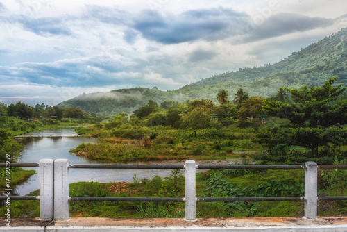 Nature in Khiriwong Village, The Best Ozone Area Nakhon Sri Thammarat,  in Thailand . photo