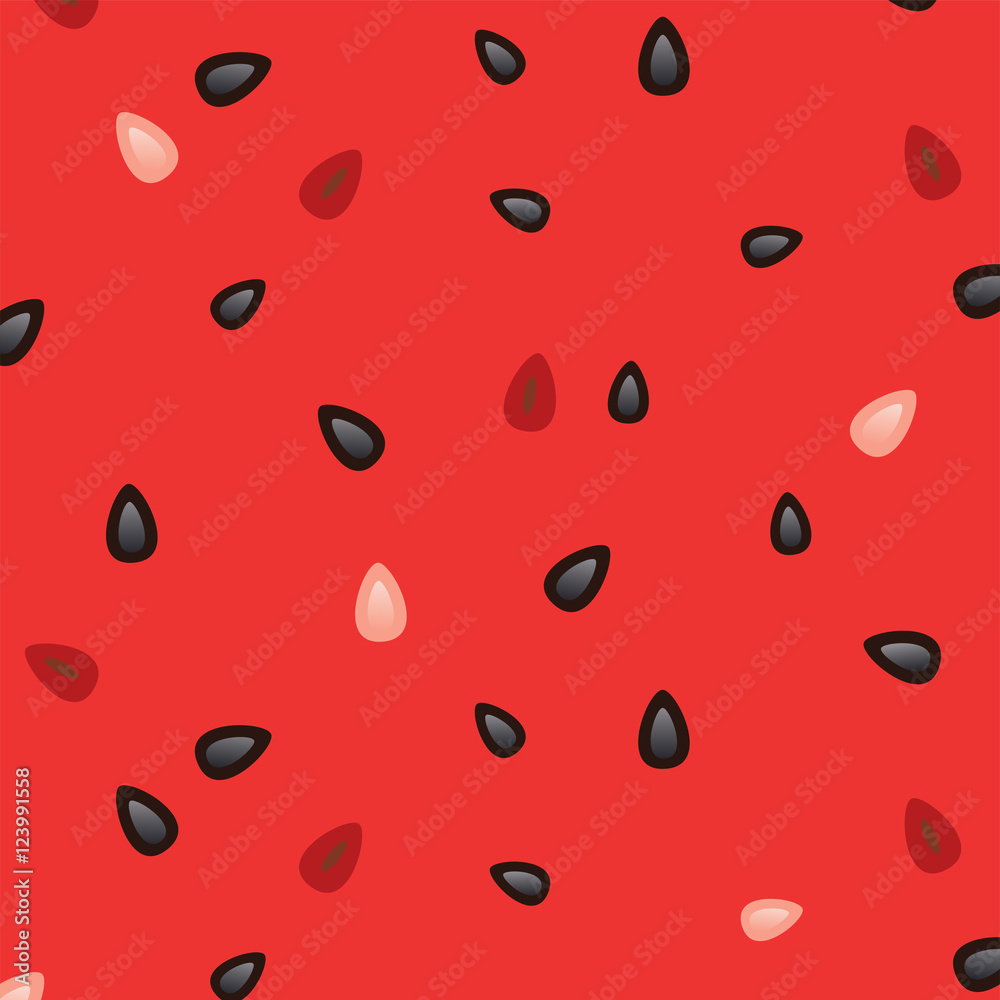 vector watermelon background pattern with seeds vector watermelon background pattern with seeds