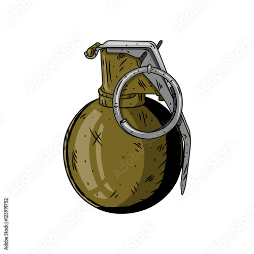 Hand grenade M67 photo