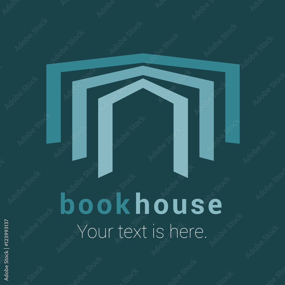 Bookstore, bookshop, library vector emblem, sign, symbol, logo Bookstore, bookshop, library vector emblem, sign, symbol, logo