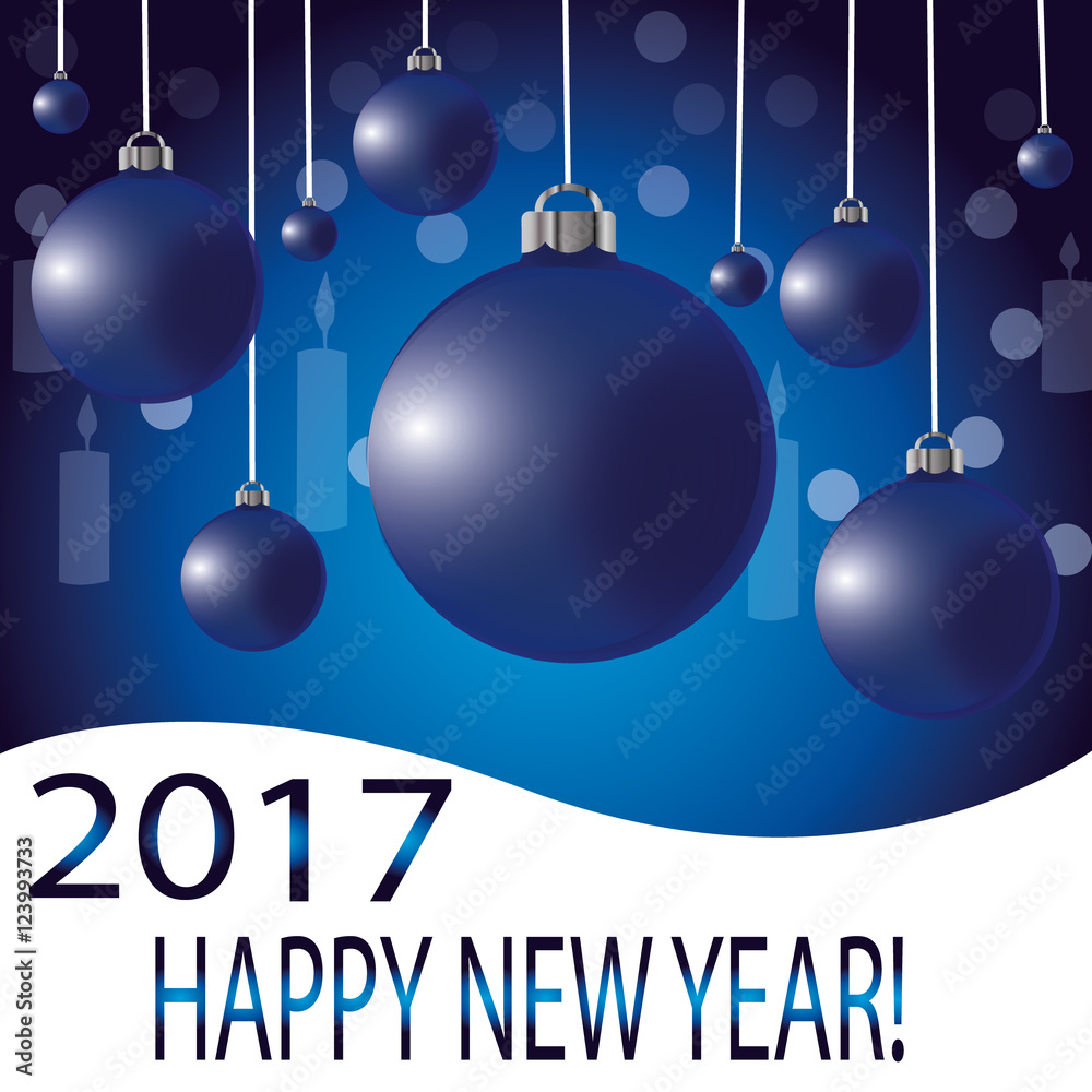 Happy New Year 2017 background. Happy New Year 2017 background.