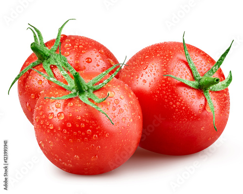 Tomato isolated on white © atoss