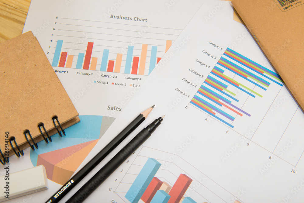 Business chart concept. Business chart concept.