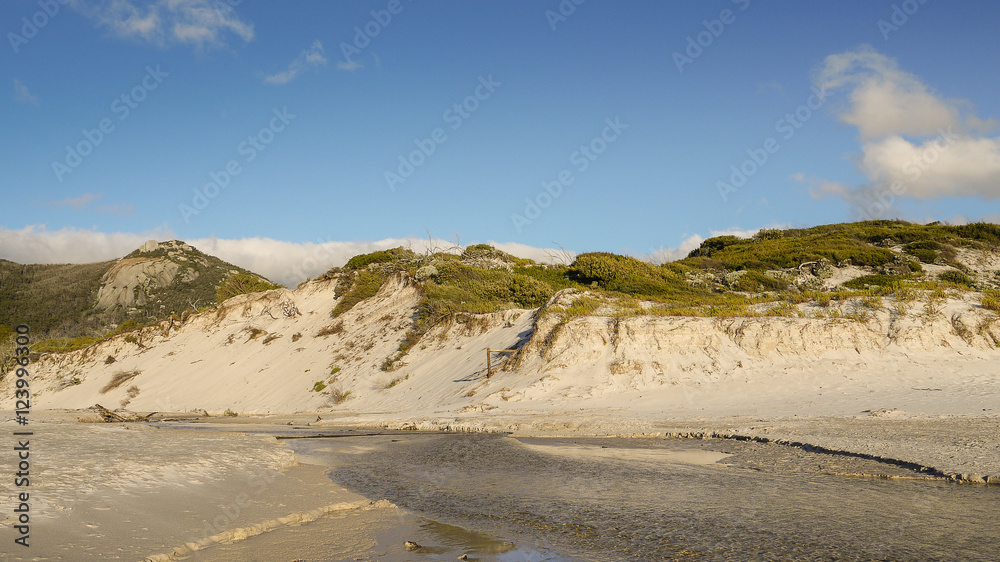 Squeaky Beach im Wilsons Promontory Nationalpark, Victoria in Australien Squeaky Beach im Wilsons Promontory Nationalpark, Victoria in Australien