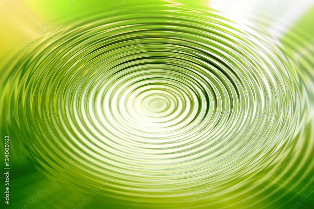 Abstract green shiny swirling water pattern effect background. Artistic circle blurred spin water background. Abstract green shiny swirling water pattern effect background. Artistic circle blurred spin water background.