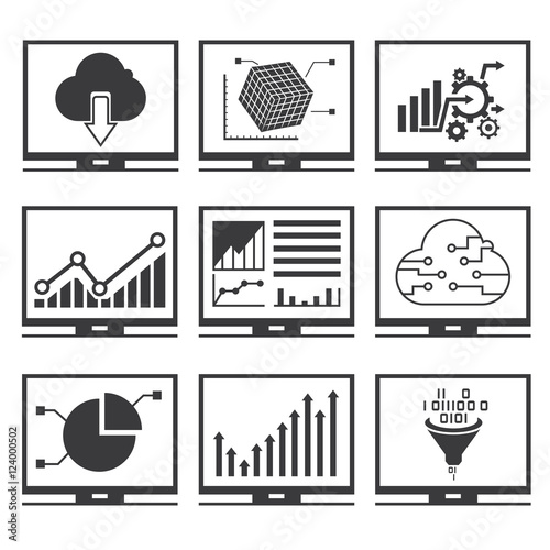 data analytics icons