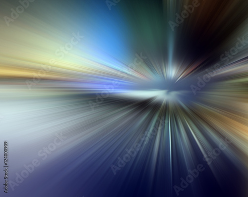 Abstract background in blue and yellow colors.