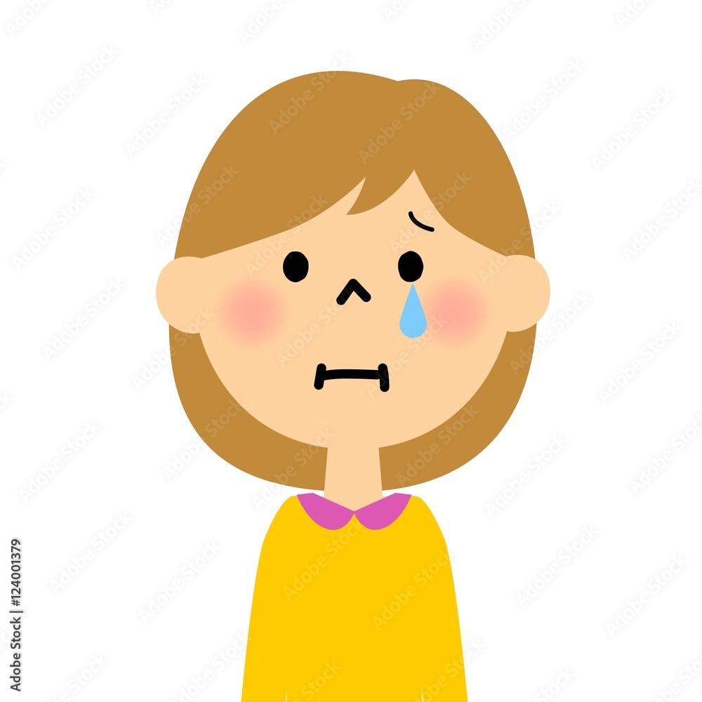 泣く女の子 泣く女の子