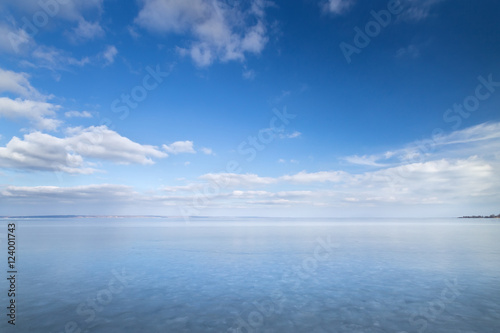 Wallpaper Mural winter frozen lake / winter peaceful landscape deserted place Torontodigital.ca