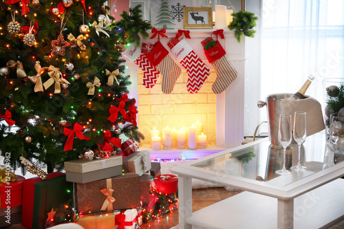 Christmas decoration of fir...