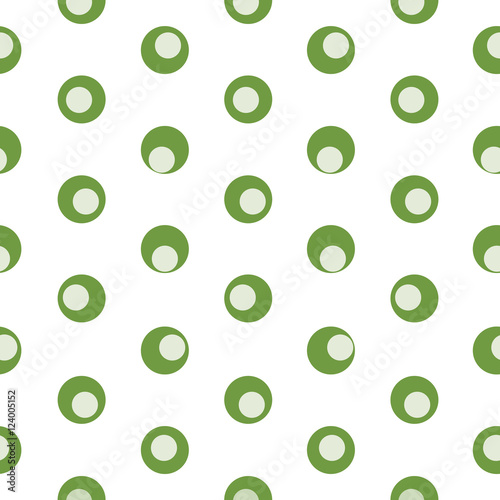 Patrón geométrico abstracto con puntos de colores sobre un fondo blanco