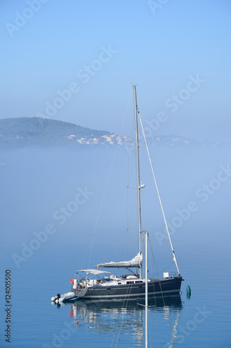 The boat in the fog © tymon wodnicki