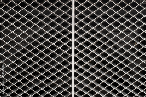 Grill part of car