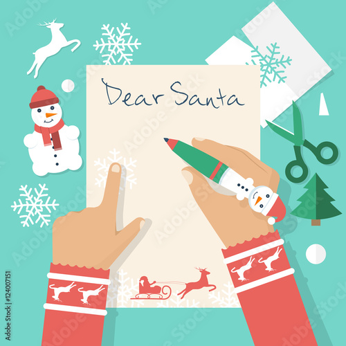 Dear Santa letter.