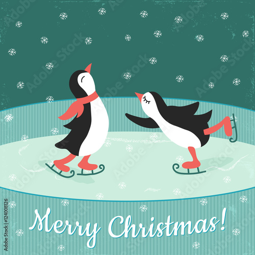 skating pinguins