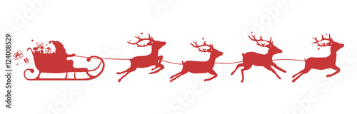 Christkind mit Schlitten